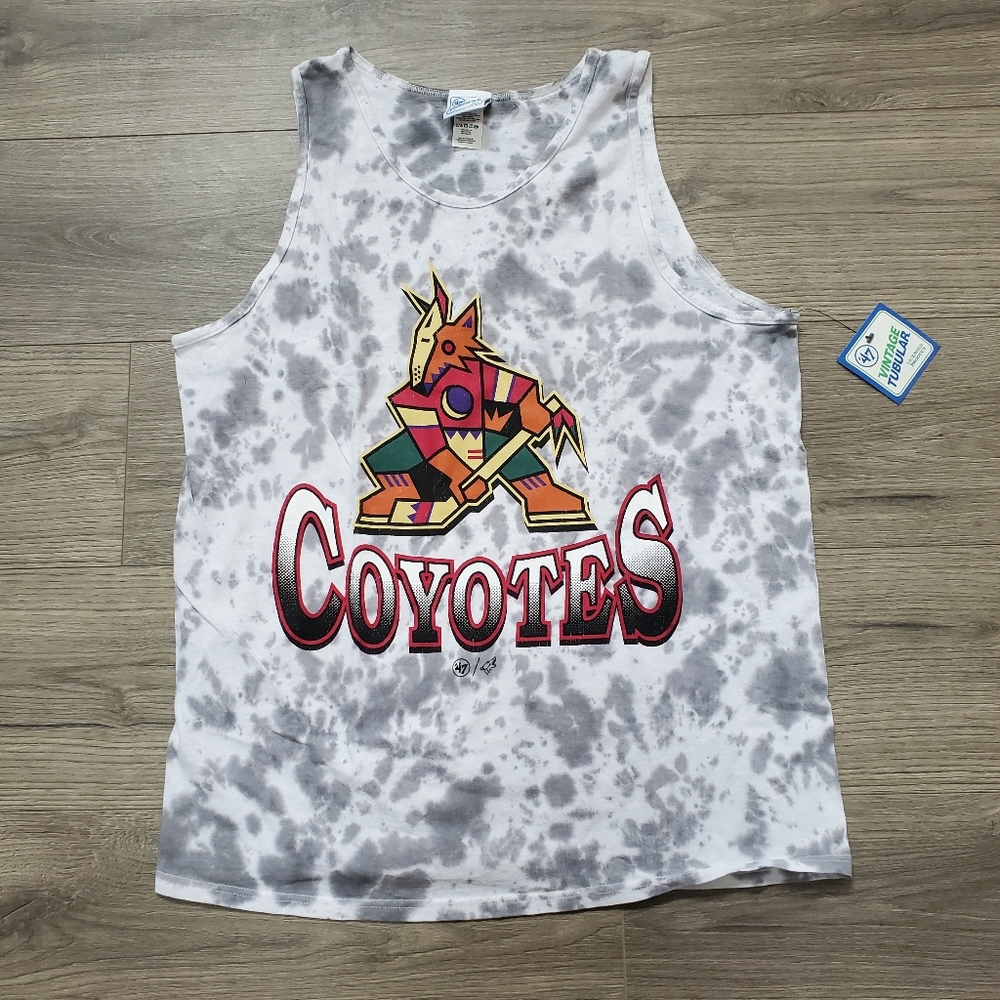 Vintage 47 Brand Phoenix CoyotesTie Dye Tank Top Mens Large